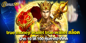 true money wallet true wallet สล็อต ฝาก 10 ได้ 100 คุ้มค่ากว่าที่คิด
